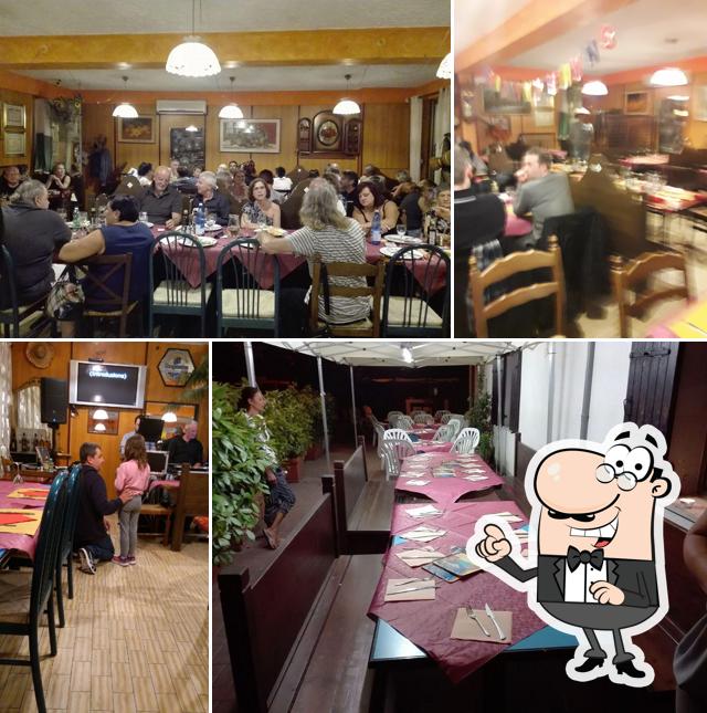Gli interni di Trattoria Pizzeria Bar Alla stazione