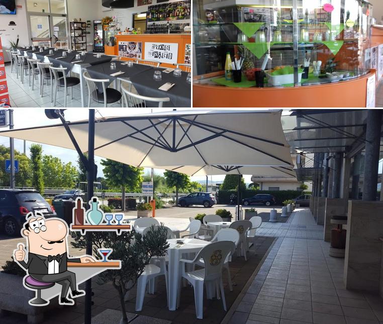 Siediti a un tavolo di Bar Fuori Binario da Romina