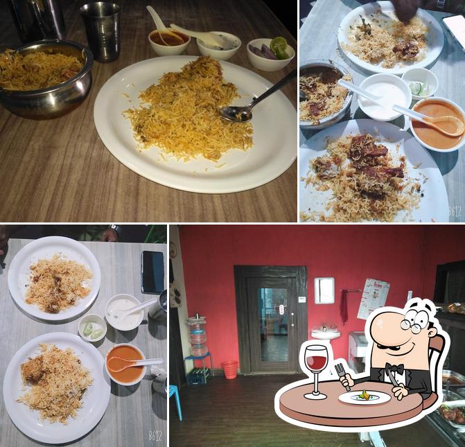 Food at Bawarchi Dum Biryani
