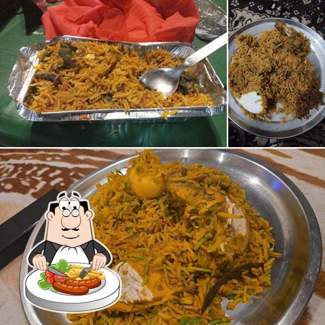 Food at Biryani Mahal