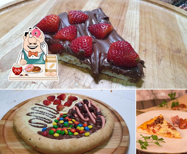 Desfrute de uma das sobremesas