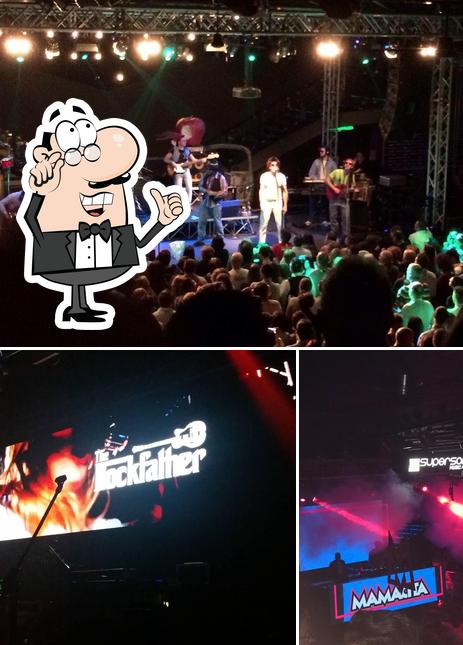 Gli interni di Supersonic Music Arena
