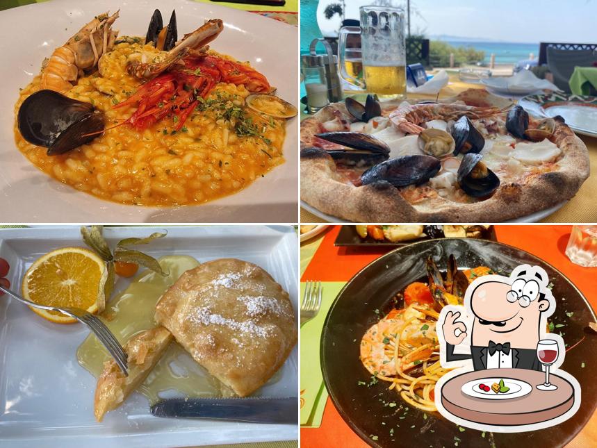 Platti al Coccodrillus Pizza Restaurant