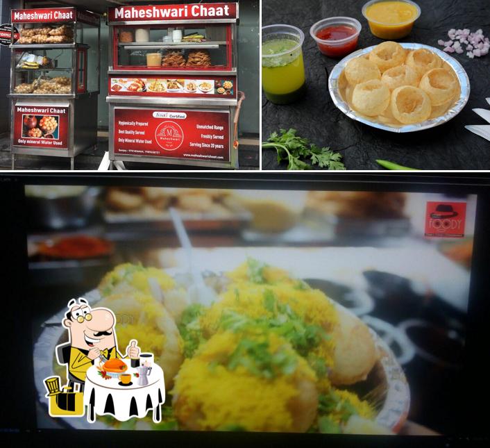 The restaurant's food and beverage