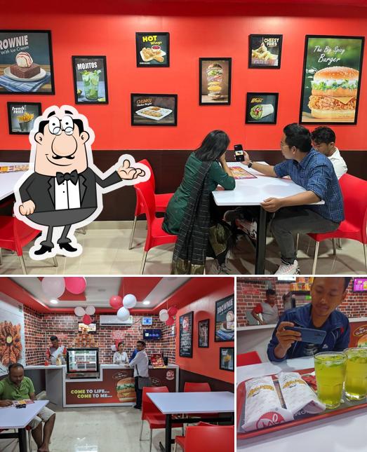 Among various things one can find interior and beverage at Meat and Eat
