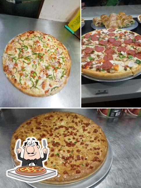 Get various types of pizza