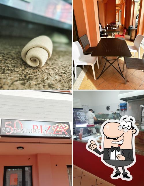 Siediti a un tavolo di Pizzeria 50 Sfumature di Pizza