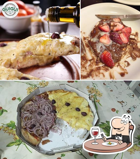 Platos en Guigui Pizzas