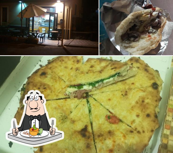 Platti al Pizzeria Al Vulcano