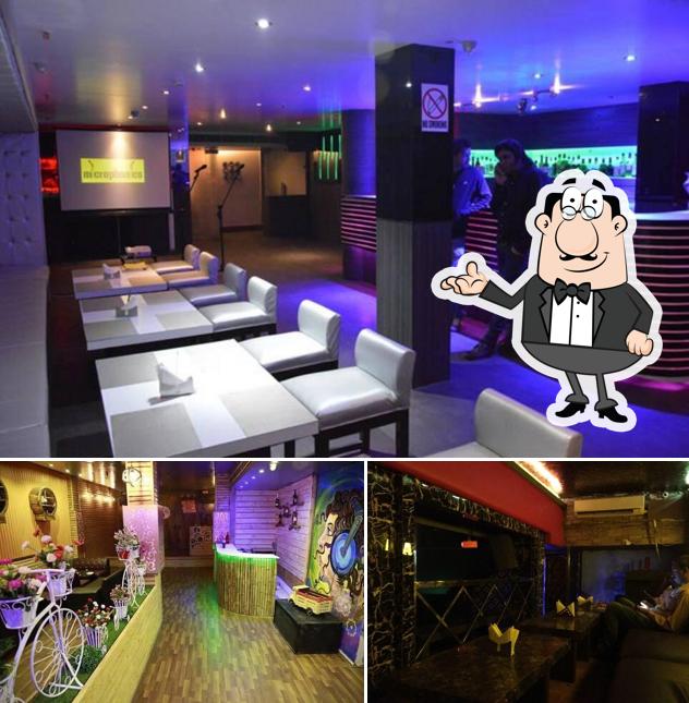 The interior of Salotto Cafe & Bar