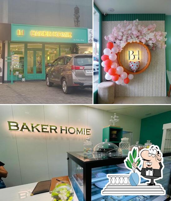 The exterior of Baker Homie The exterior of Baker Homie