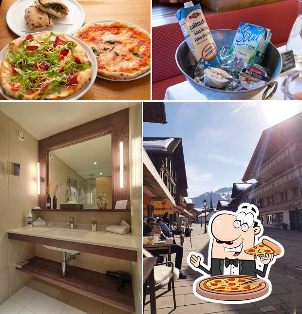 Prova una pizza a Bernerhof Gstaad