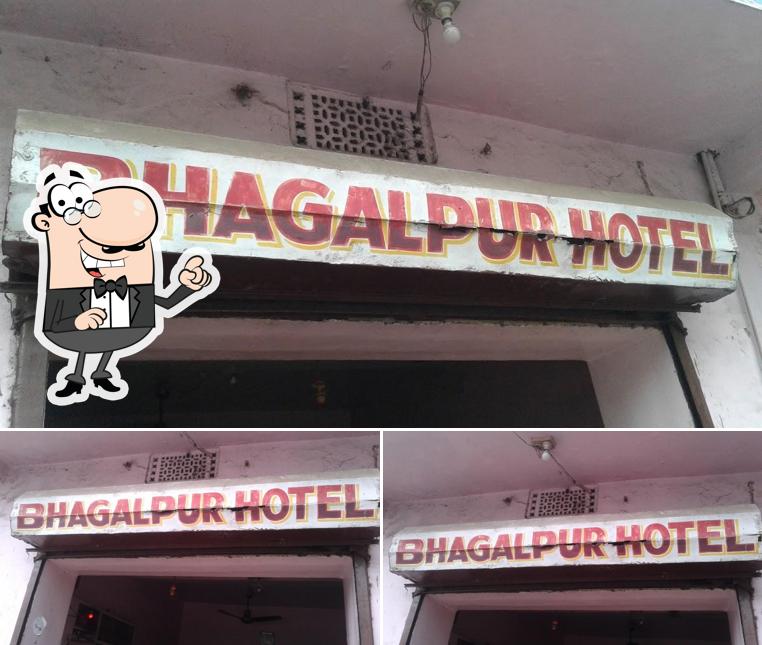 The exterior of Bhagalpur Hotel