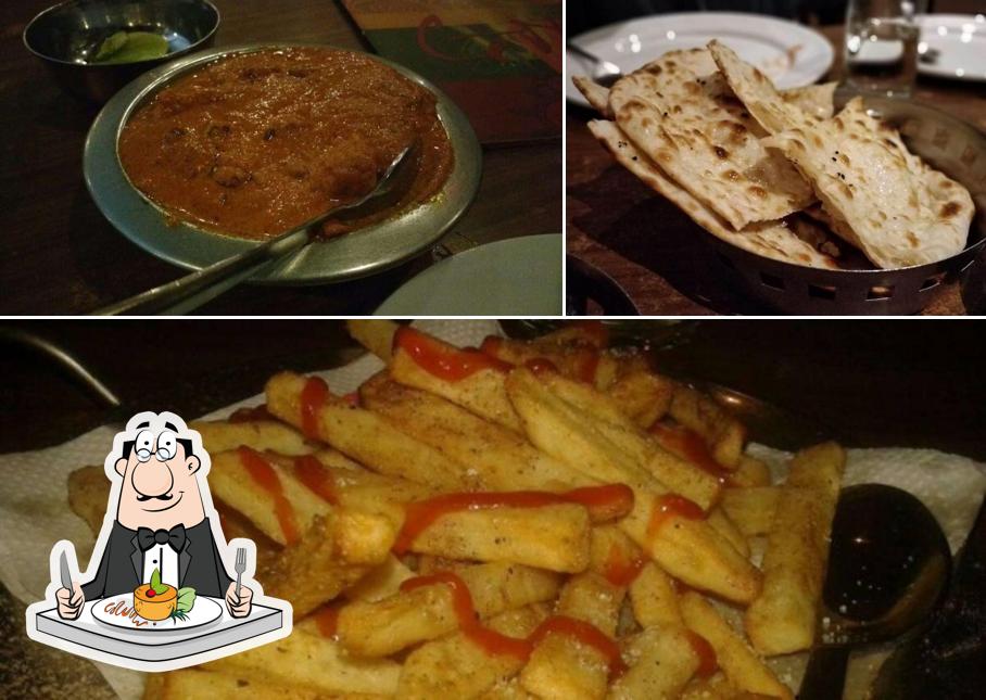 Food at Gopal Maharaj