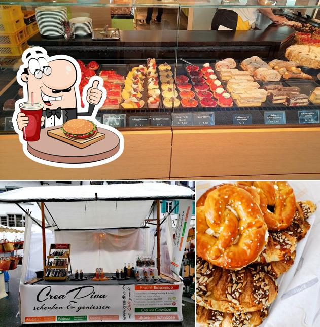 Prenditi un hamburger a Gunzenhauser, Bäckerei und Konditorei AG