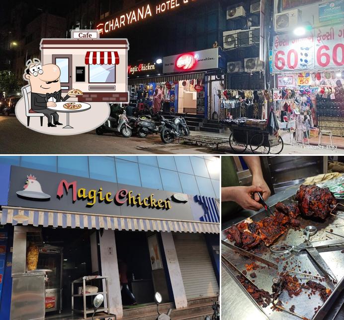 The exterior of Magic Chicken - Bhadra IP Mission Road