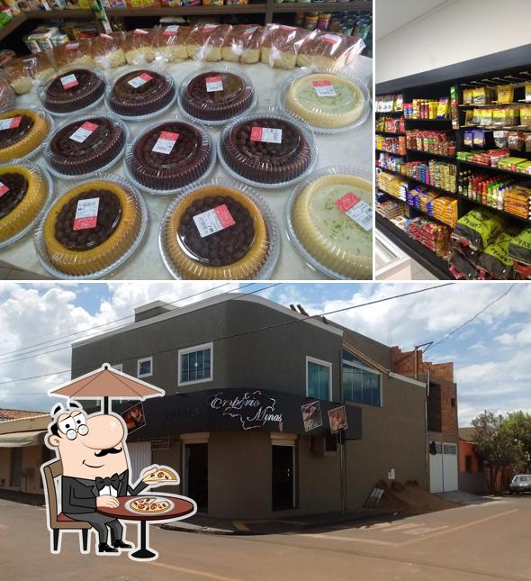 O exterior do Padaria da Cris