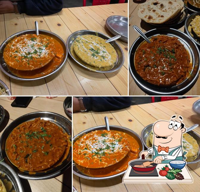 Chicken curry at Punjab Khalsa dhaba