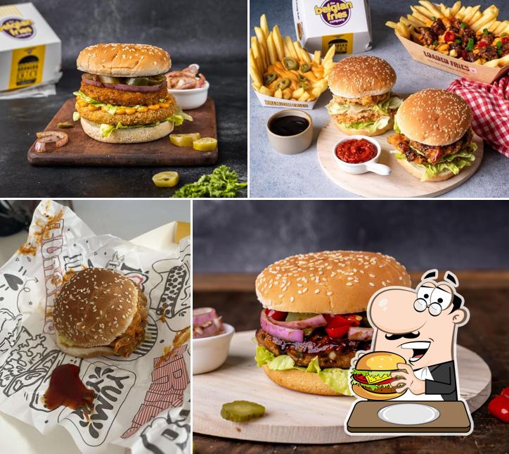 Treat yourself to a burger at The Belgian Fries Co - Burgers & Fries