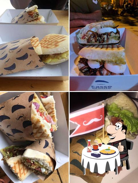 Treat yourself to a burger at Le Casse Croûte