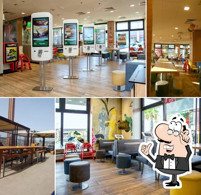 Dai un'occhiata agli interni di McDonald's Brindisi