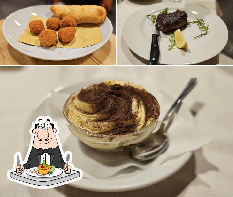 Cibo al Da Romolo alla Mole Adriana