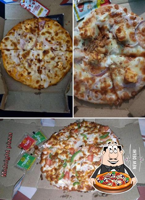 Get various kinds of pizza