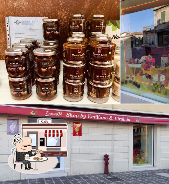 Gli esterni di Lucaffè Shop By Emiliano & Virginia