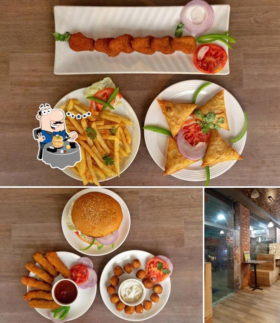 Among different things one can find food and exterior at Milky way