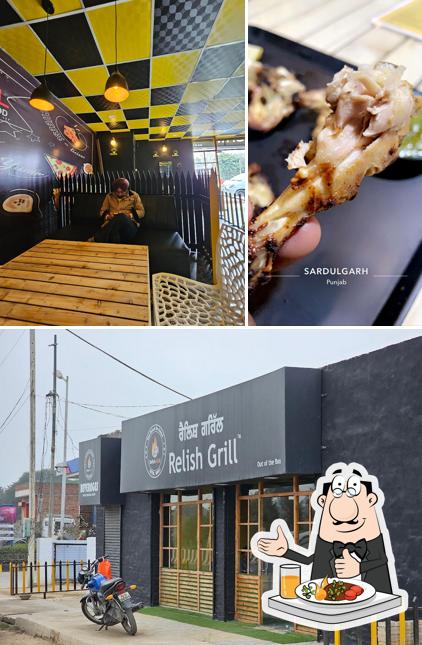 The restaurant's food and exterior