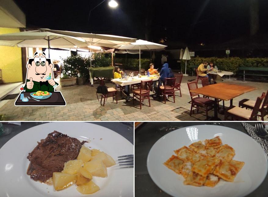 La immagine di cibo e interni da L'Osteria Madonna del Pilone