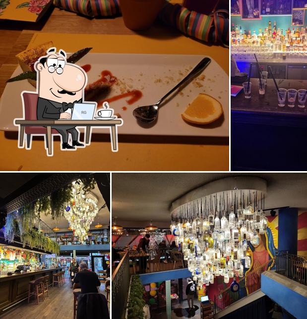 Gli interni di Cucaracha