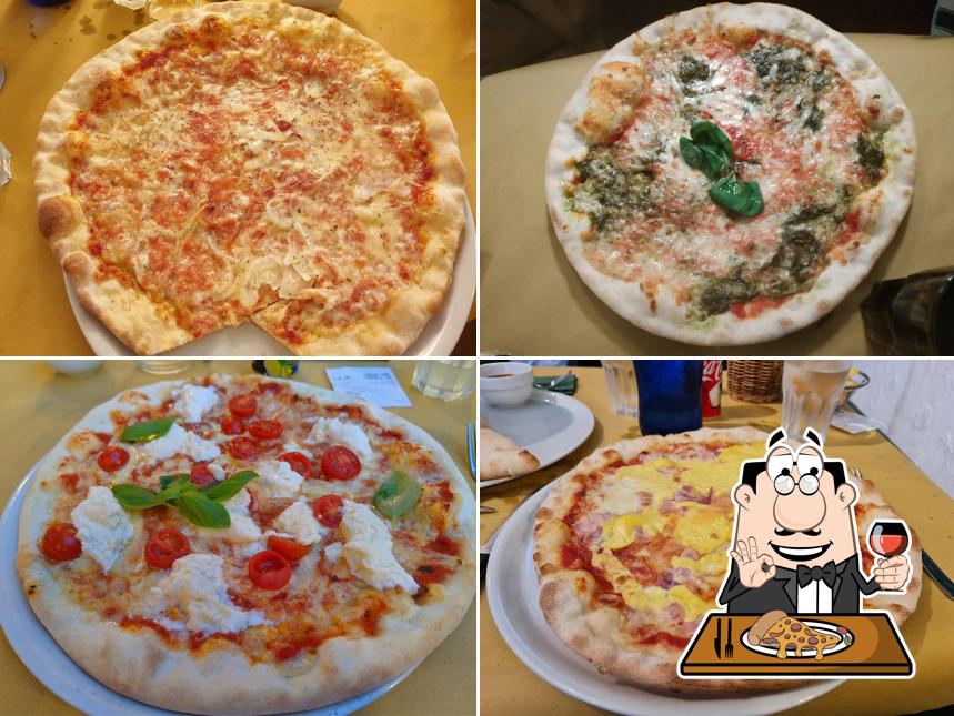 Scegli tra le molte varianti di pizza