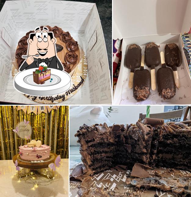 Chocolate cake at Neeth Medappa Patissier