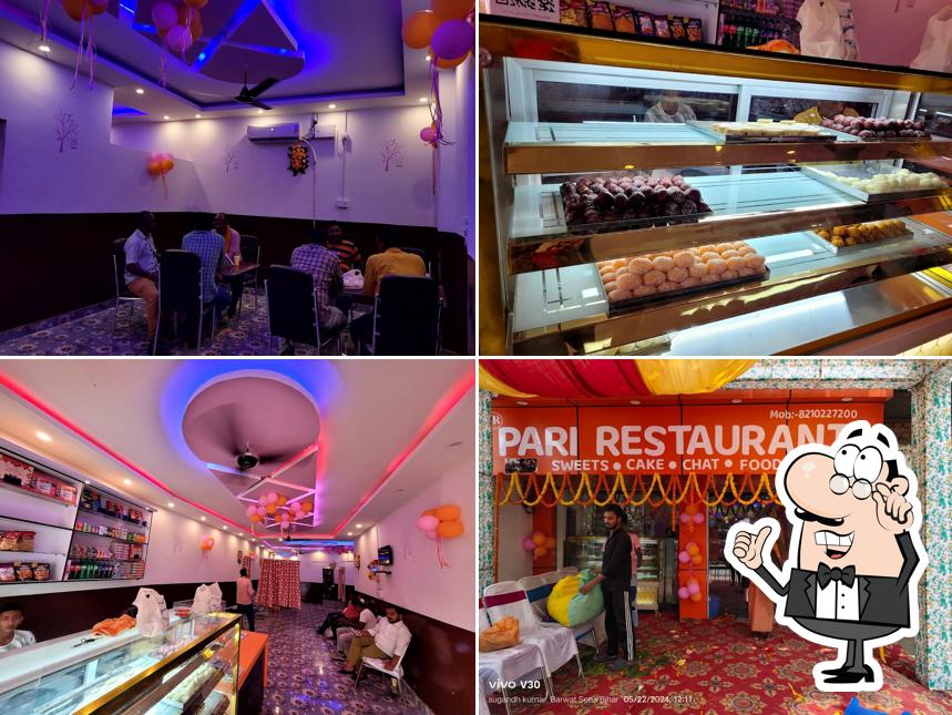 The interior of Pari Restaurant
