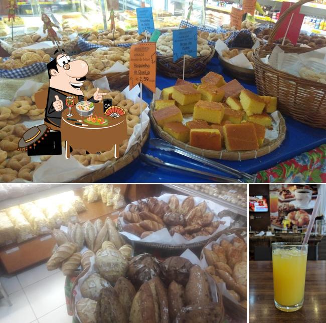 Entre diferentes coisas, comida e bebida podem ser encontrados a Premialy - Melo Viana