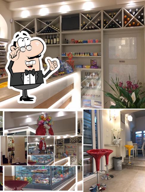 Gli interni di Marina Caffè Wine Bar Castagneto Carducci
