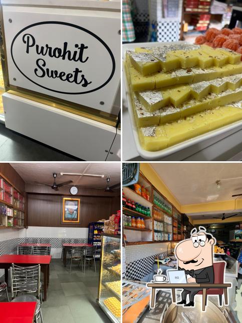 Check out how Purohit Sweets looks inside