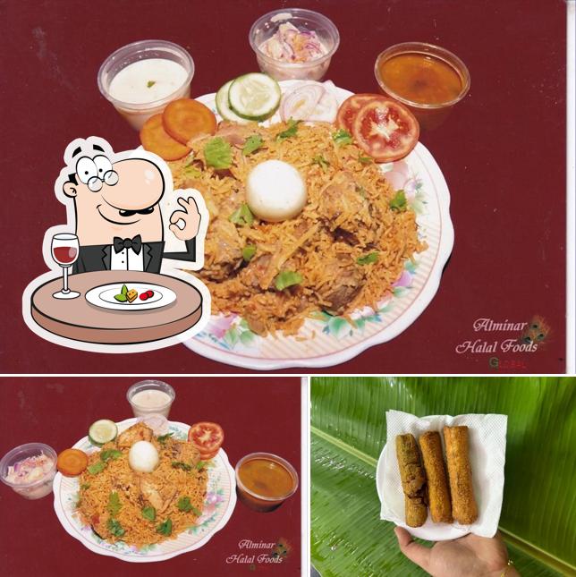 Meals at Alminar Halal Foods