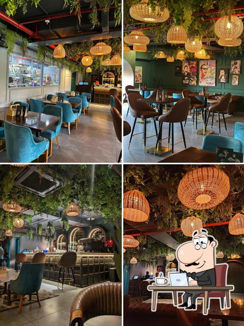 The interior of American Brew - All day American Breakfast & Cafe