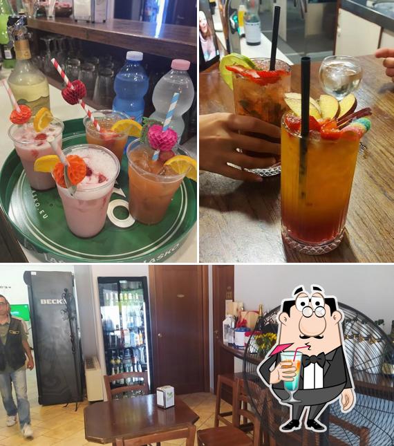 Bar Kalua si caratterizza per la bevanda e interni