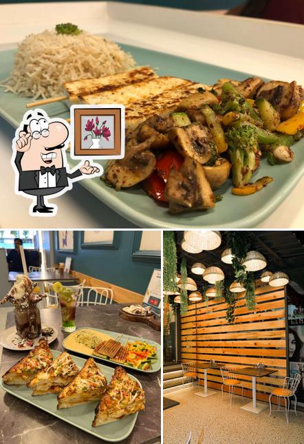 The interior of Cafe Bonjour Mama