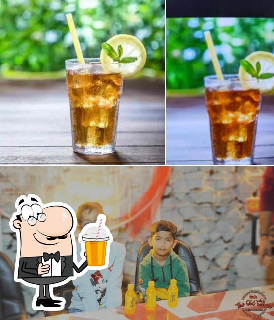 Enjoy a drink at Cafe The Old School Family Restaurant