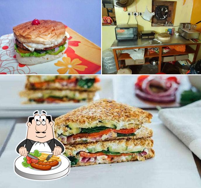 The picture of food and interior at Event Horizon Eatery