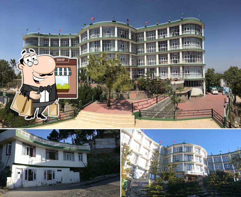 Check out how Hotel Barog Heights looks outside