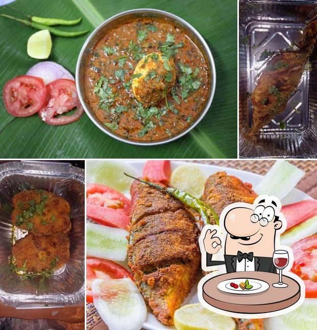 Food at Marathi Thali