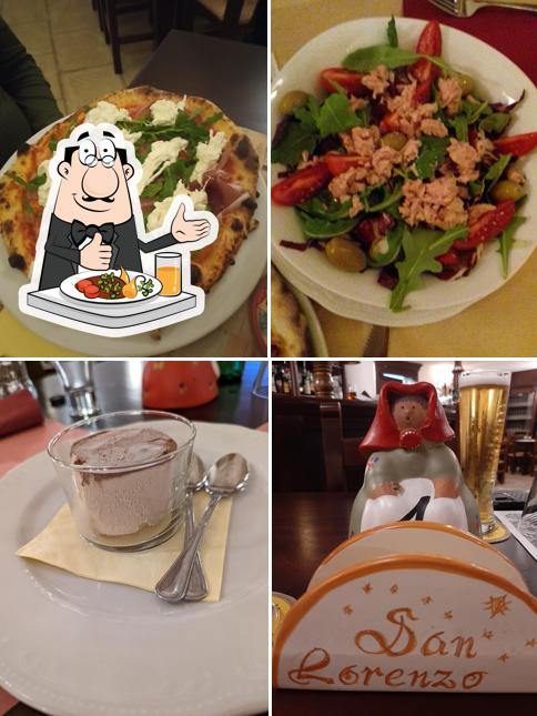 Platti al Pizzeria San Lorenzo