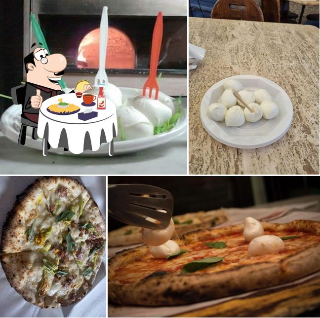 Piatto di formaggi al Pizzeria Pulecenella (Unica sede)