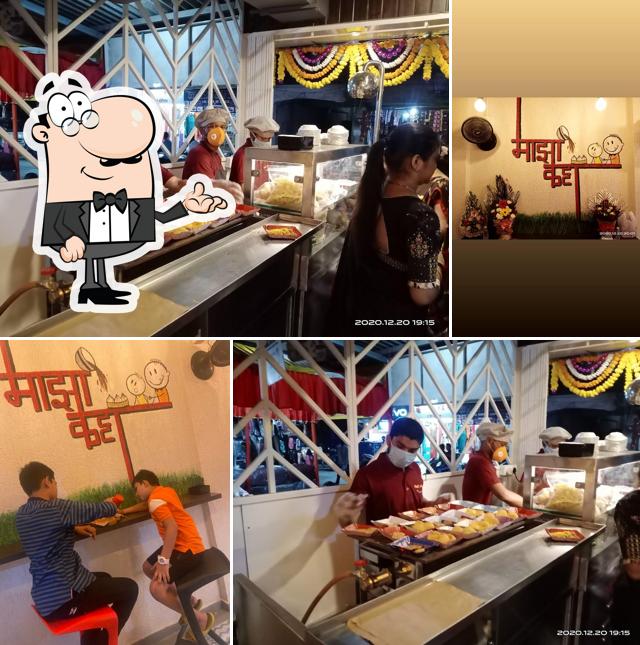 The interior of Siddhi Snacks