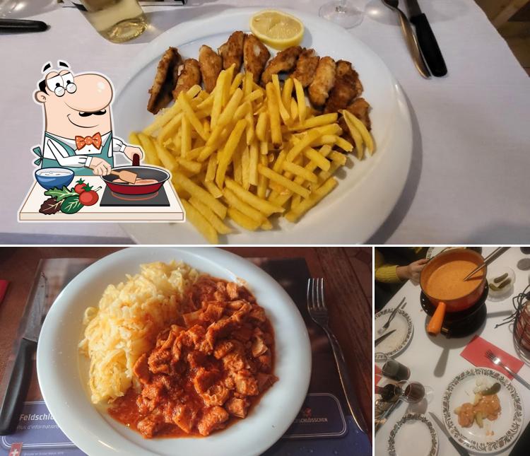 Pollo al curry al Taverne de la Tour